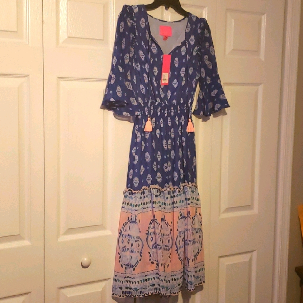 Lilly pulitzer lesleh midi dress